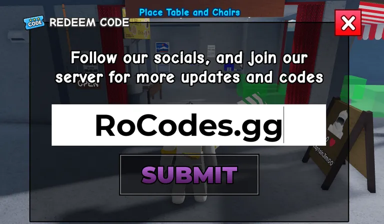 Roblox Karinderya Codes