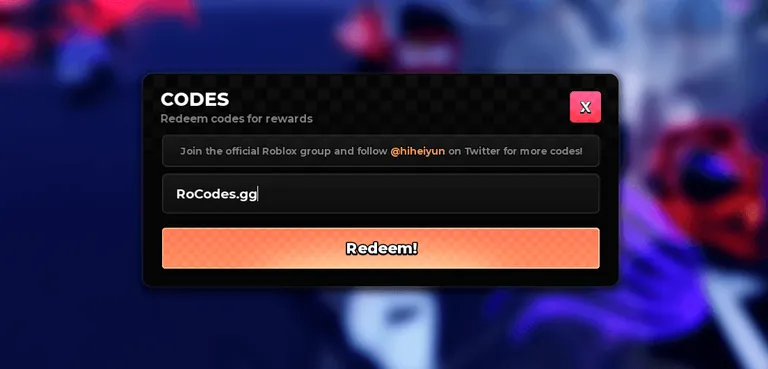 Roblox Anime Zero codes