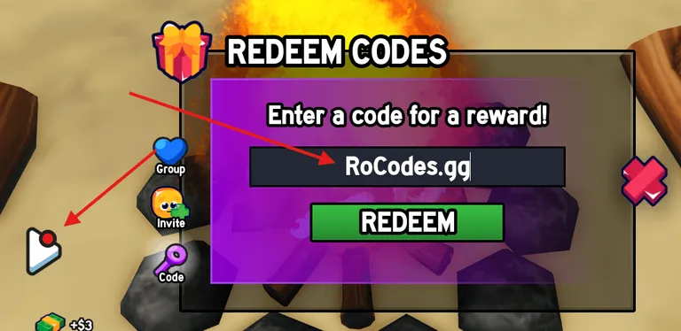 How to redeem codes in fake dead or die on Roblox