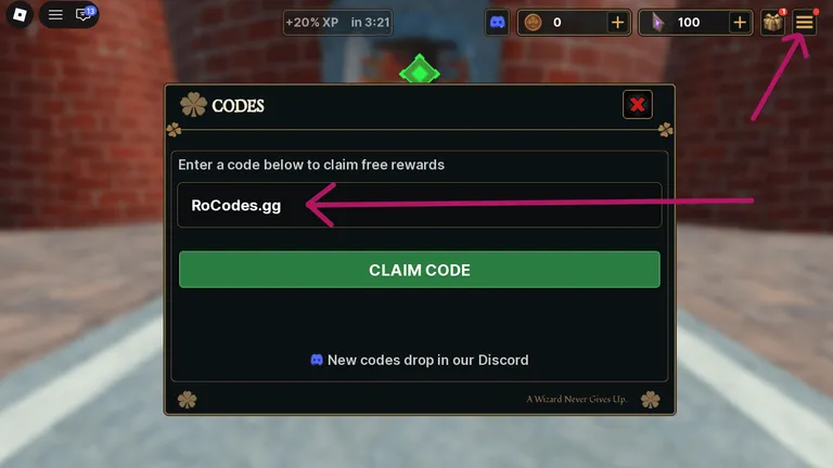 Roblox Clover Legends codes