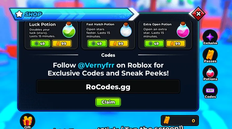 Anime Destroyers codes