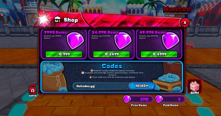 Roblox World Fighters codes