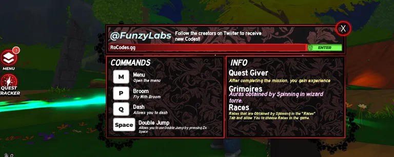 Roblox Clover Origin Codes Box