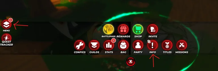 Roblox Clover Origin Info Menu