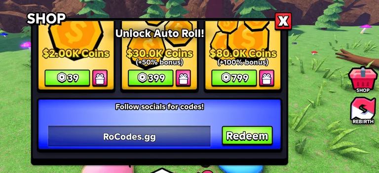 Slime RNG Codes