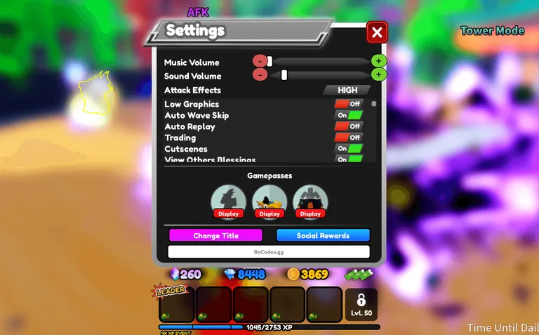 All Star Tower Defense codes