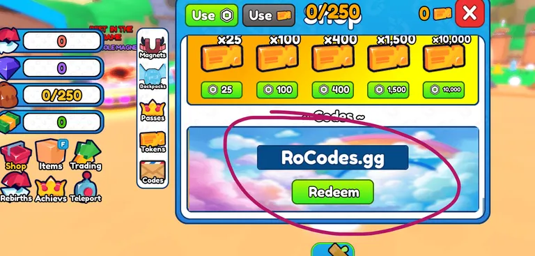 RoCodes Magnet Trash Simulator