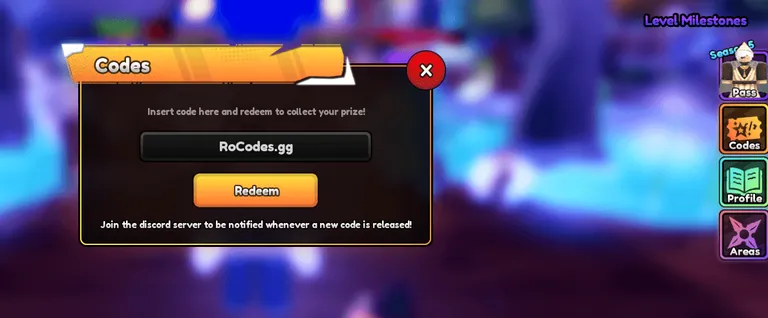 Roblox Anime Final Strike Codes
