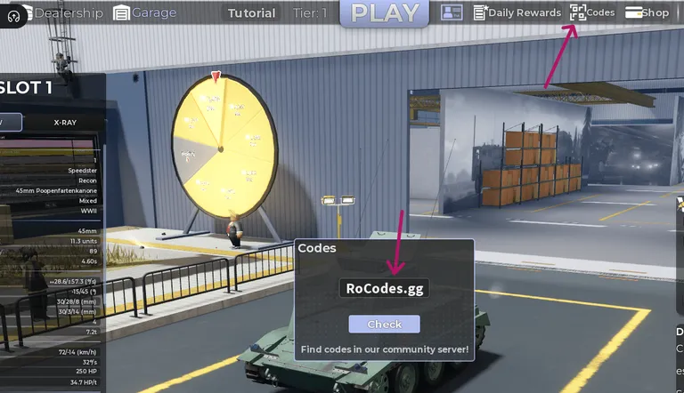 Roblox Cursed Tank Simulator codes