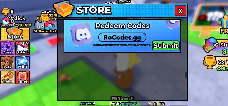 +1 Fist Per Click codes