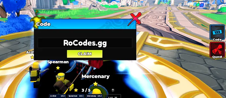 Roblox Command an Army codes