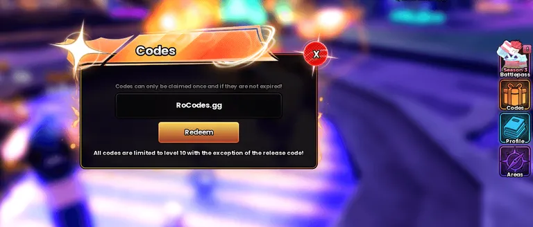 Roblox Anime Origins codes