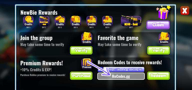 Infection Gunfight Codes Redeem Roblox