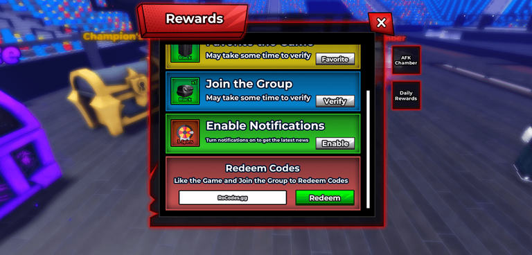 MMA Legends Codes Redeem Roblox