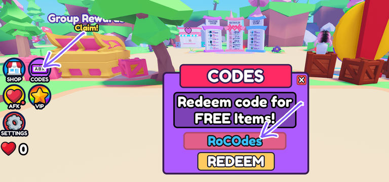 Collect for UGC Codes Redeem