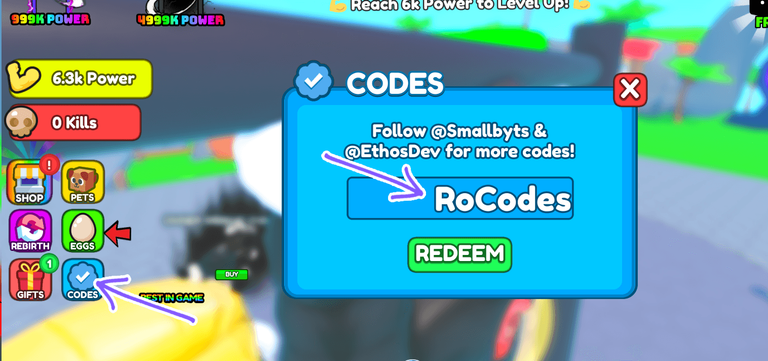 Pull Up Legends Codes Redeem