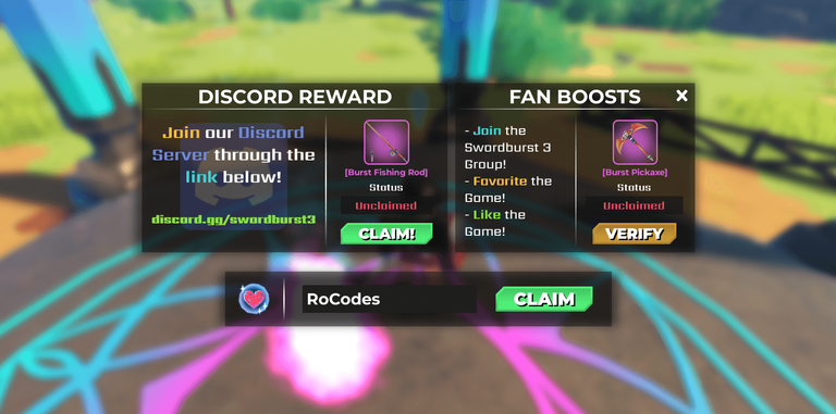 Swordburst 3 Codes Redeem Roblox