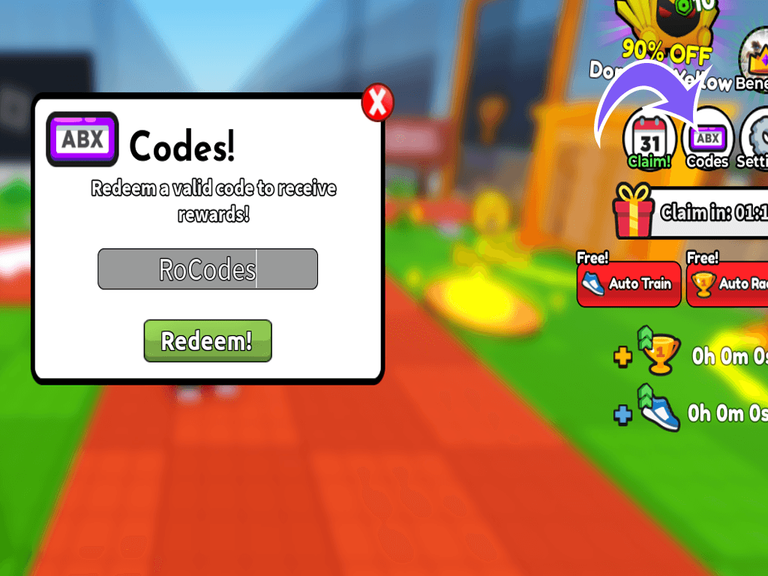 Roblox Run Race Simulator Codes Redeem