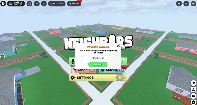 Roblox Neighbors Codes Redeem Roblox