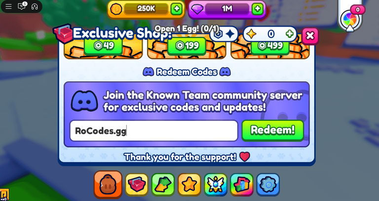 Shiny Paws Codes