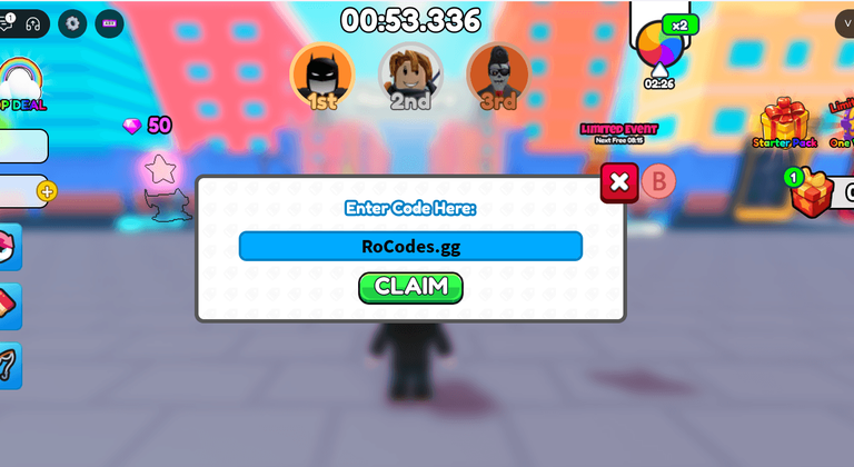 Ride Race codes